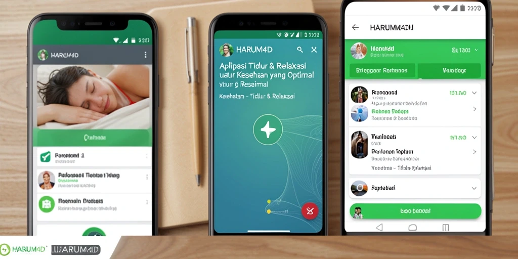 Tampilan antarmuka HARUM4D yang menawan dan mudah digunakan.