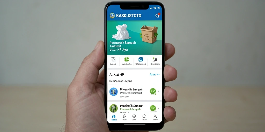 Antarmuka KASKUSTOTO yang intuitif dan sederhana.