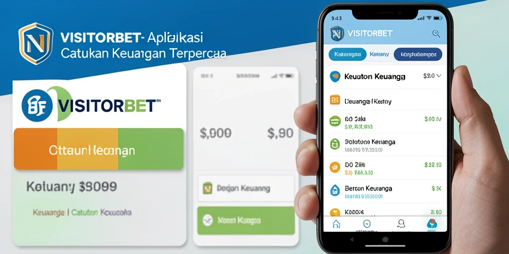 Tampilan antarmuka VISITORBET yang sederhana dan mudah digunakan untuk catatan keuangan.